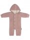 Baby's Only - TEDDY stickad overall för baby 56cm, Soul old pink