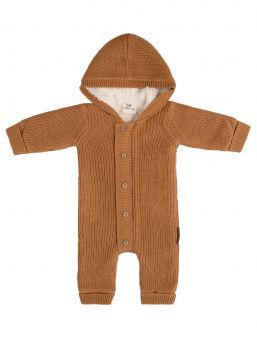 Baby's Only - TEDDY stickad overall för baby 56cm, Caramel