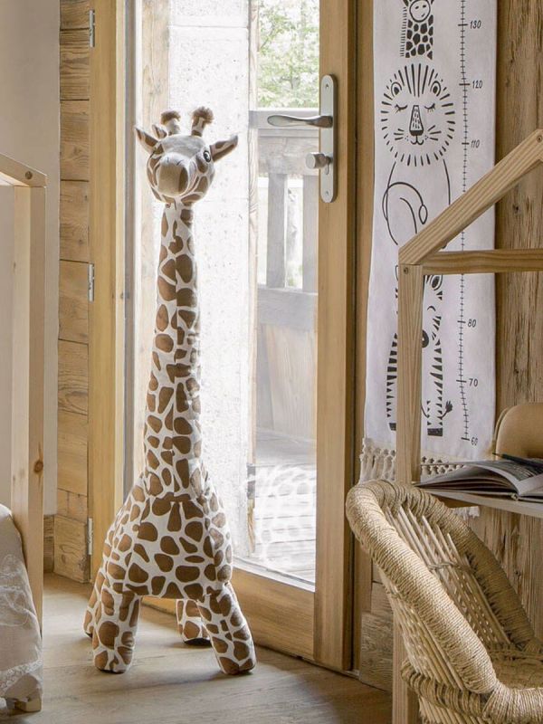 Stor mjuk leksak giraff 110cm