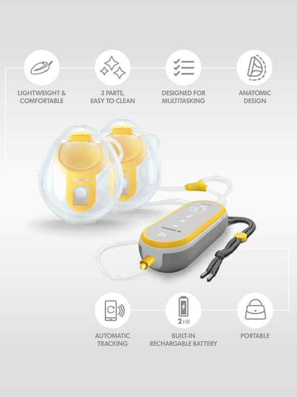 Medela Freestyle Hands-Free Dubbel elektrisk bröstpump