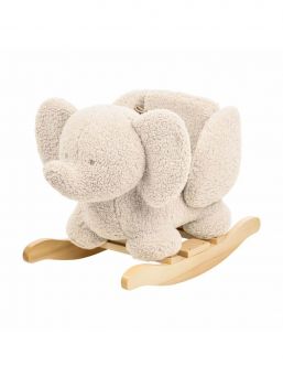 Nattou Rocker Gungdjur - elefant teddy ecru