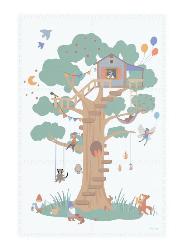 Pusselmatta - EEVAA treehouse 120 x180 cm - 6 stycken