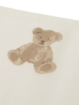 Bomullsmuslinset 3-pack - Teddy Bear